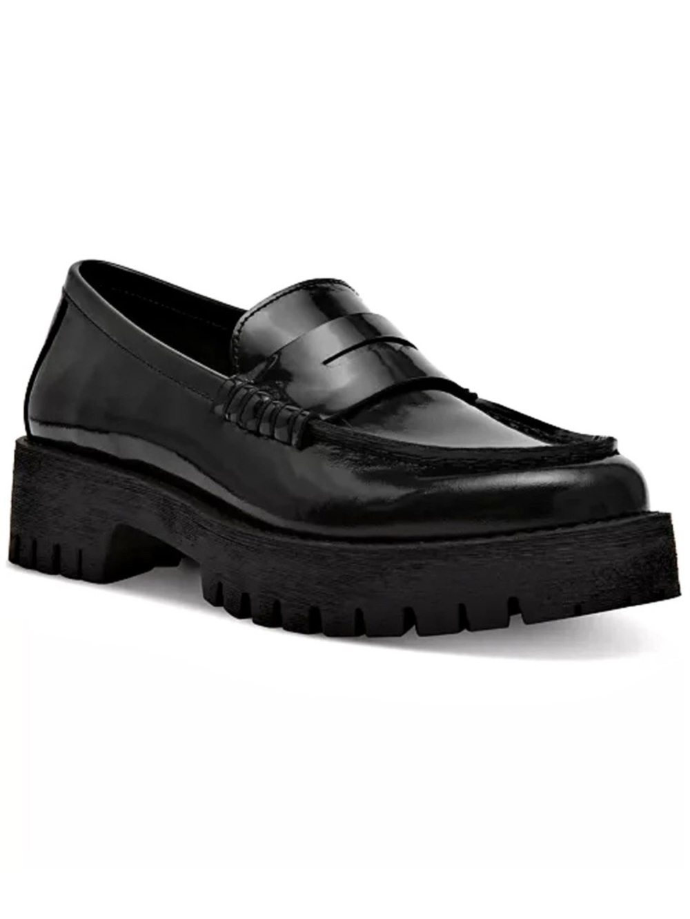 Steve Madden Langsten Platform Loafers in Black US 10 NWT